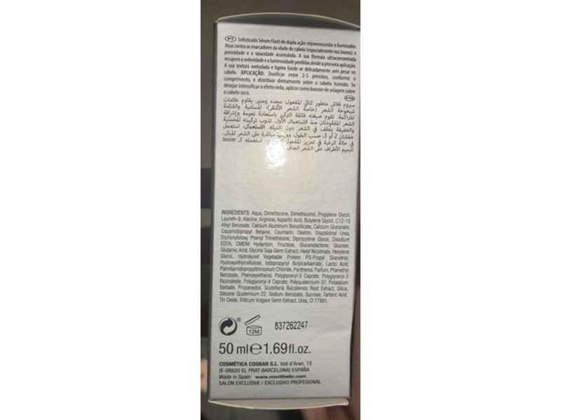 Montibello Chromatone Meteorites Flash Illuminator Hair Serum, 1.69 fl oz/50 mL