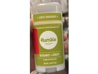 Humble Nothing Bad Aluminum Free Deodorant, Bergamot & Ginger, 2.5 oz/70 g - thumbnail 2