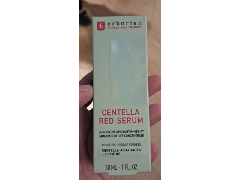 Erborian Centella Red Serum, 2% Centella Asiatica, 1 fl oz/30 mL