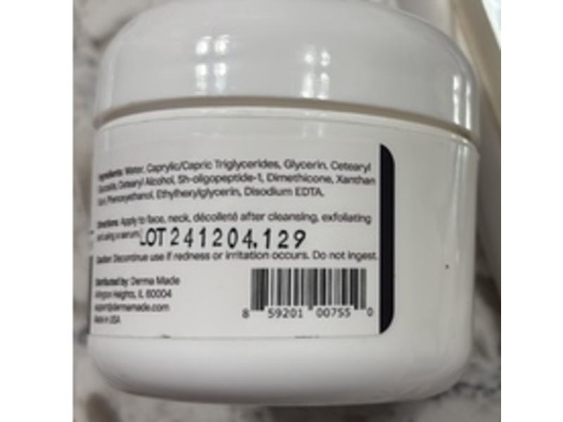 Derma Made Growth Factor Cream, Unscented, 2.0 fl oz/60 mL