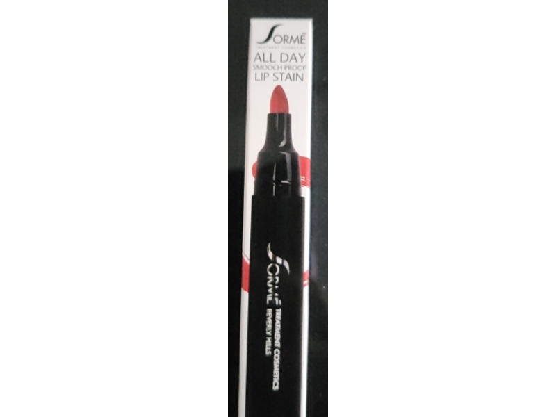 Sorme All Day Smooch Proof Lip Stain, Famous, 0.084 oz