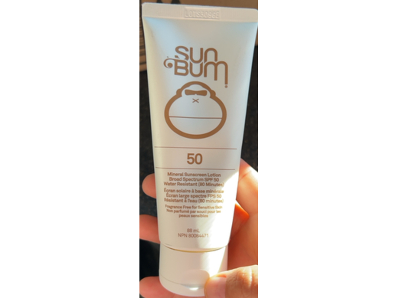 Sun Bum Mineral Sunscreen Lotion, SPF 50, 3 fl oz/88 mL
