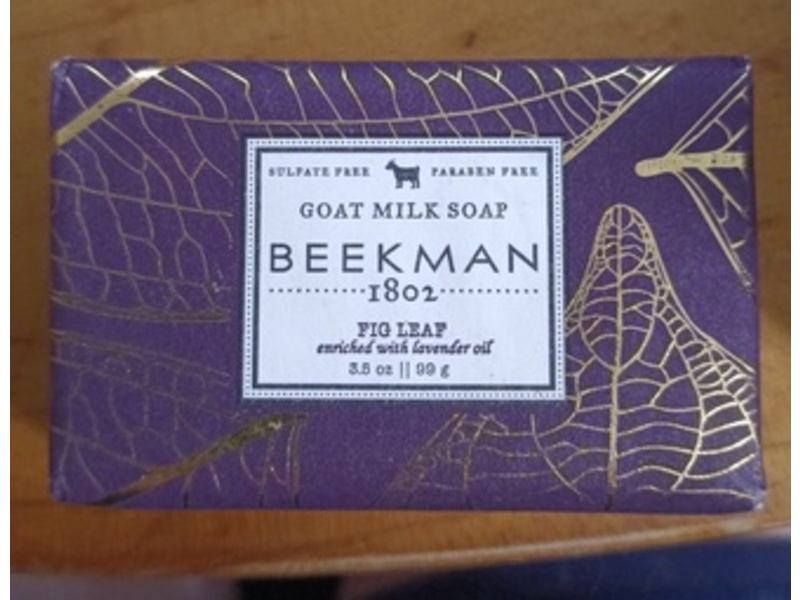 Beekman 1802 Goat Milk Soap, Fig Leaf, 3.5 oz/99 g