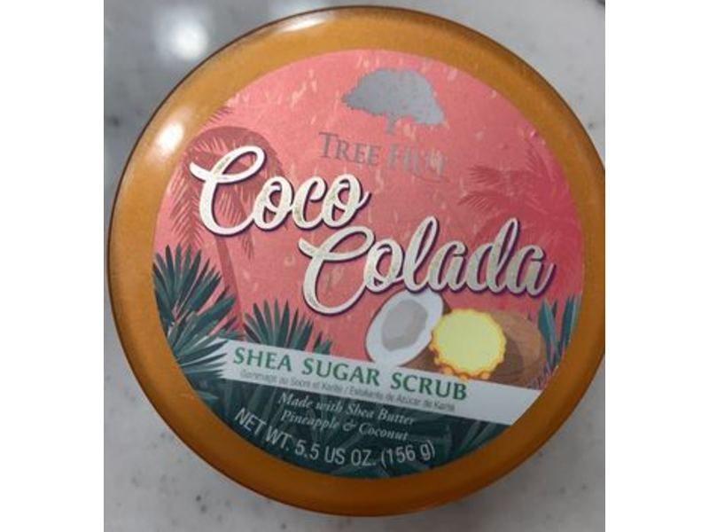 Tree Hut Coco Colada Shea Sugar Scrub, 5.5 oz/156 g