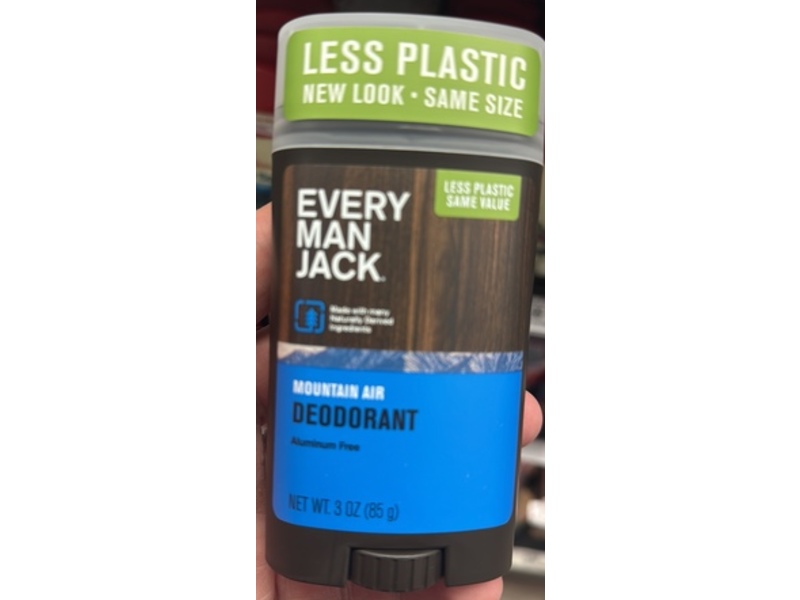 Every Man Jack Deodorant, Mountain Air, 3 oz/85 g