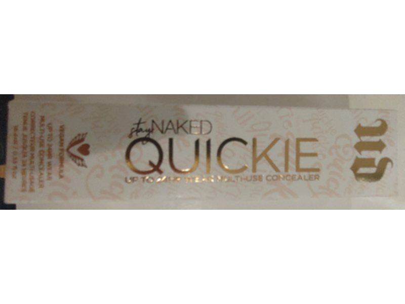 Urban Decay Stay Naked Quickie Multiuse Concealer, 40WY Medium Warm Yellow, 0.55 fl oz/16.4 mL