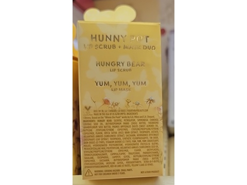 ColourPop x Winnie the Pooh Lip Scrub + Mask Duo, Hunny Pot