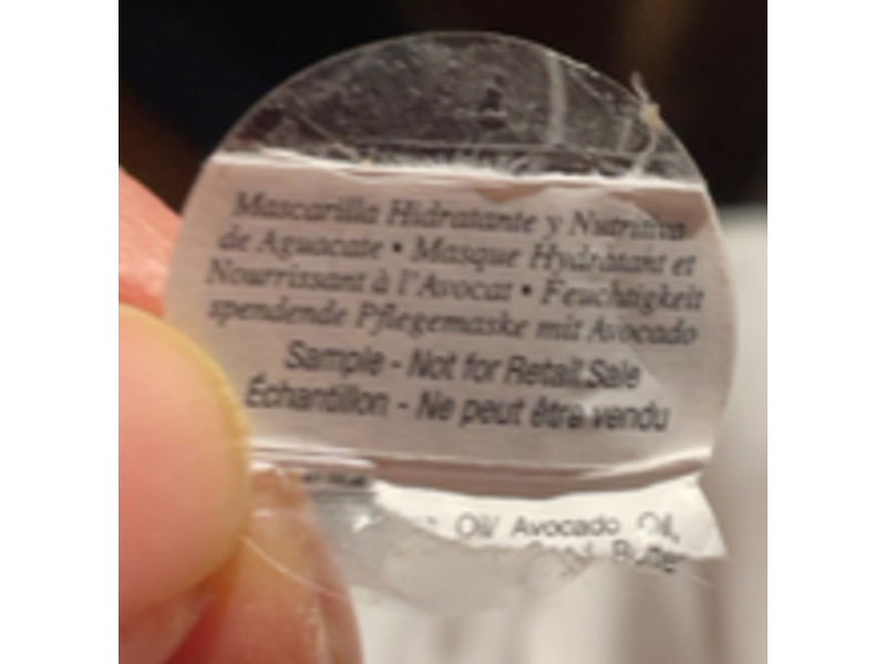 Kiehl's Avocado Nourishing Hydration Mask, 10 g