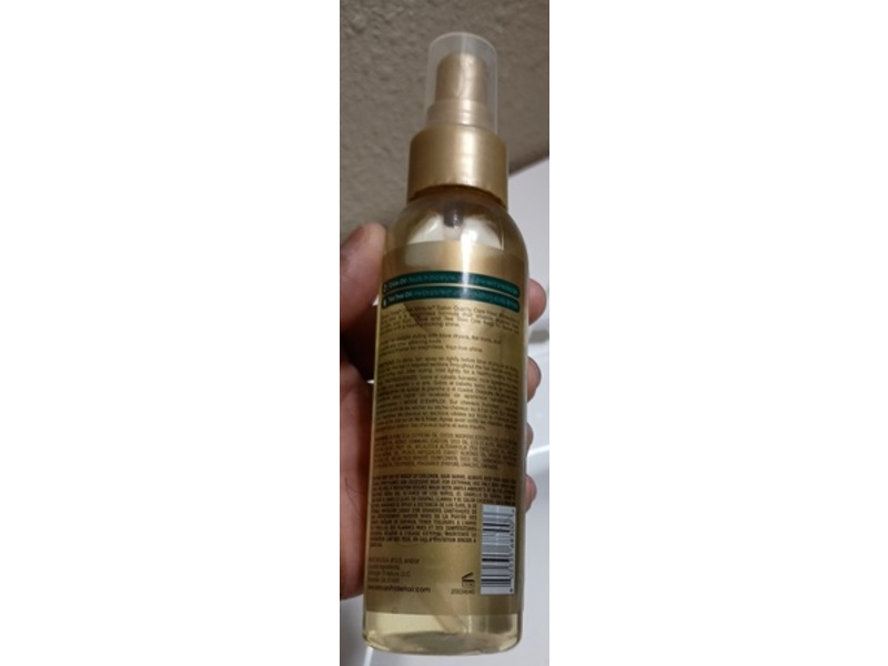African Pride Olive Miracle Heat Protection & Hair Shine Mist, Olive & Tea Tree Oils, 4 fl oz/118 mL