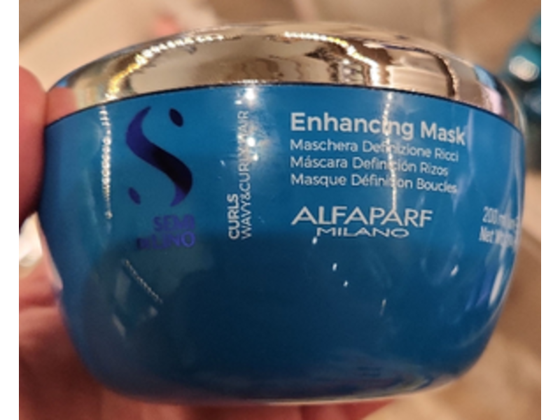 Alfaparf Milano Wavy & Curly Hair Enhancing Mask, 6.84 oz/200 mL