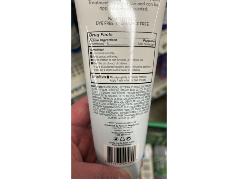 Dermasil Labs Dry Skin Treatment Body Lotion, 8 fl oz/236 mL, Pack Of 3