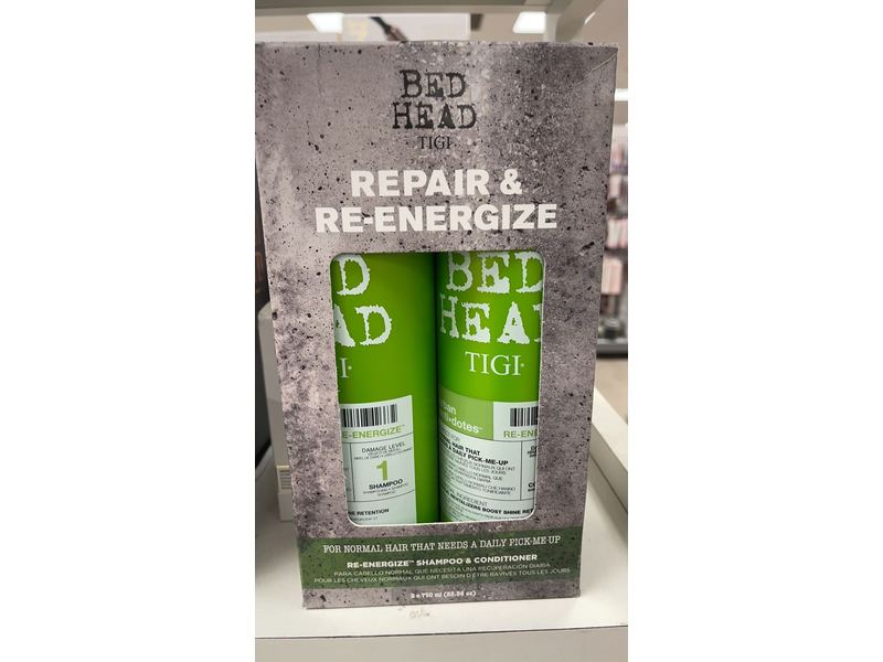 Bed Head TIGI Repair & Re-Energizing Shampoo & Conditioner, 25.36 fl oz/750 ml