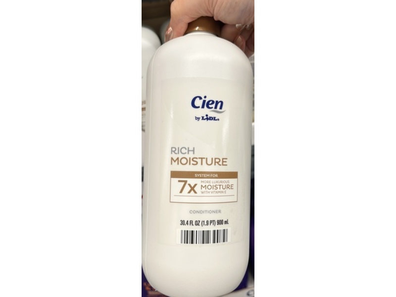 Cien Rich Moisture Conditioner, Vitamin E, 30.4 fl oz/900 mL