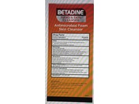 Betadine Antimicrobial Foam Skin Cleanser, Aloe, 8 fl oz/237 mL - thumbnail 4