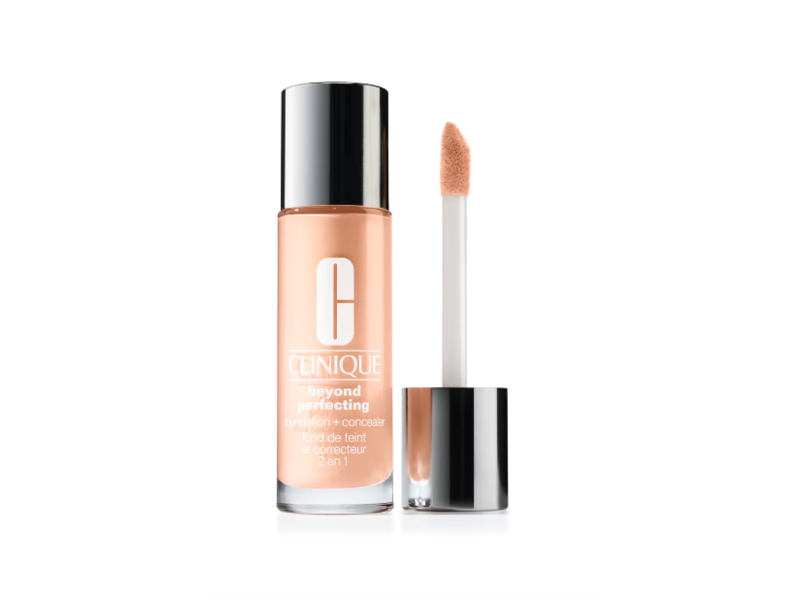 Clinique Beyond Perfecting Foundation + Concealer, CN 40 Cream Chamois, 1 fl oz/30 mL