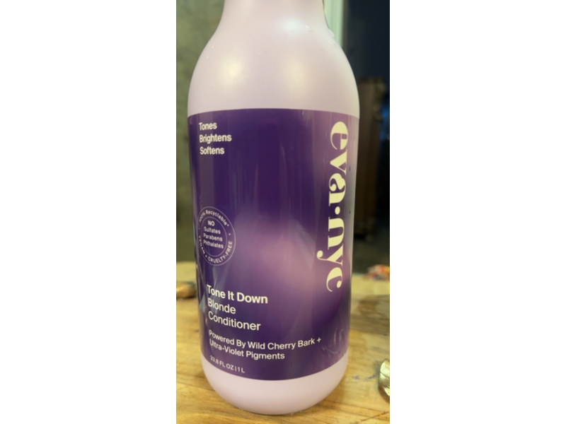Eva Nyc Conditioner, Tone It Down Blonde, 33.8 fl oz/1 L