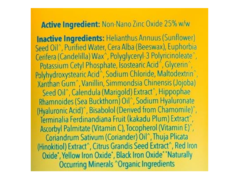 Sun Zapper 25% Zinc Pure Sunscreen, SPF 50, 3.5 oz/100 g