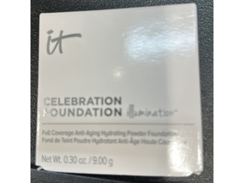 It Cosmetics Celebration Powder Foundation, Medium Tan, 0.30 oz/9.00 g