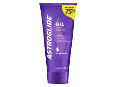 Astroglide Water Based Personal Lubricant Gel, 7 oz/198 g