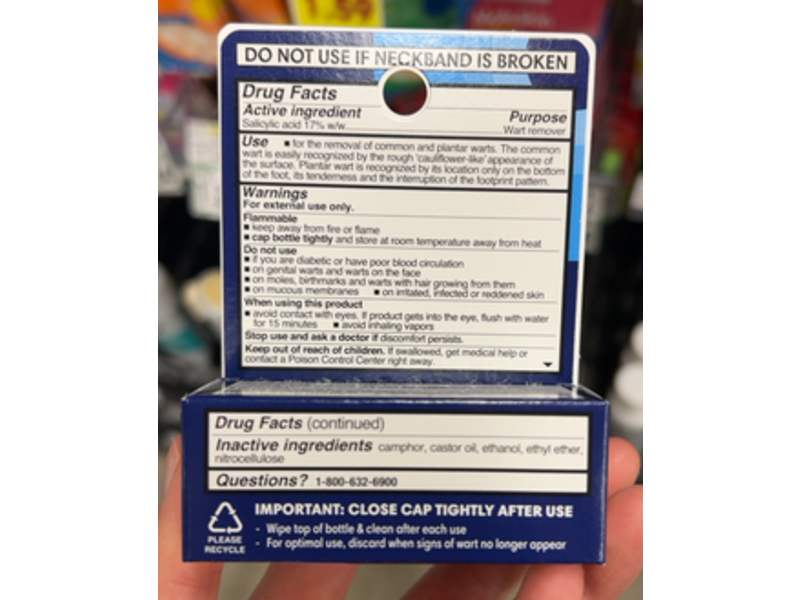 Kroger Liquid Wart Remover, Salicylic Acid 17%, 0.31 fl oz/9 mL