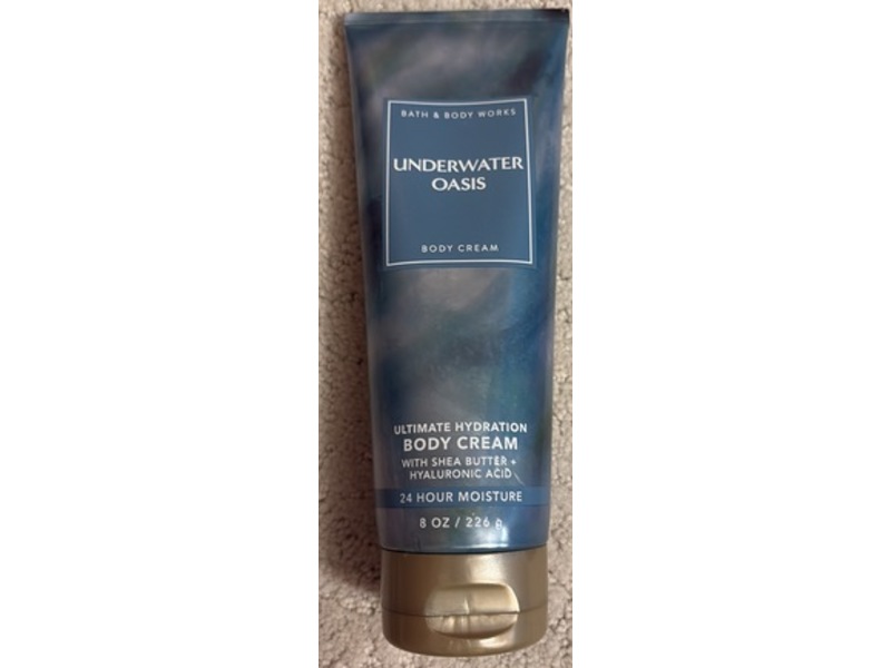 Bath & Body Works Ultimate Hydration Body Cream, Underwater Oasis, 8 oz/226 g