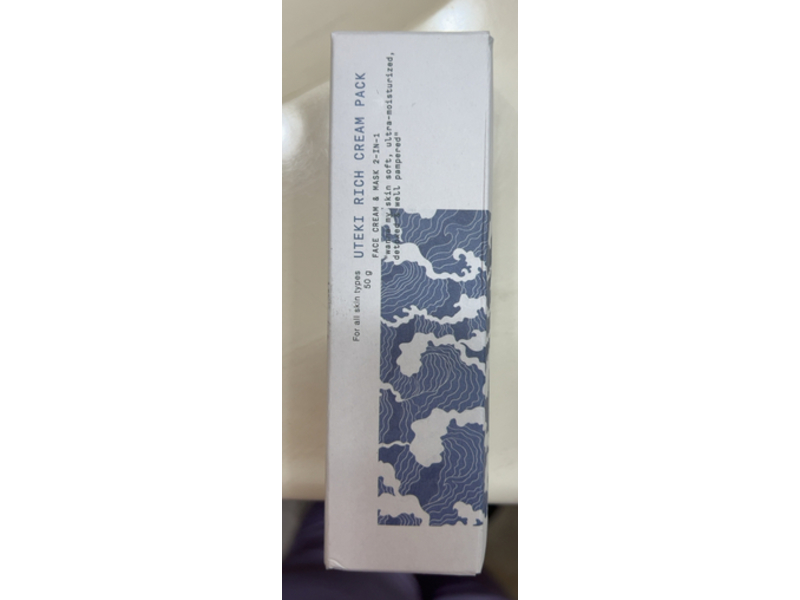 Uteki Rich Cream Pack, 1.76 fl oz/50 g