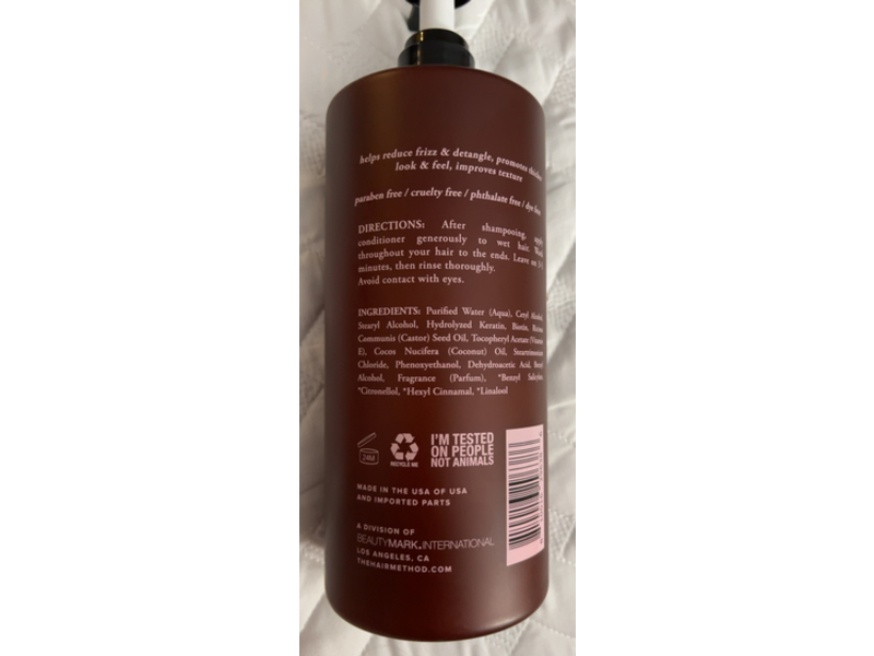 The Hair Method Conditioner, Keration + Vitamin E, 33.8 fl oz