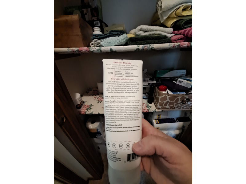 Derma E Anti-Aging Shea Body Lotion, Rosehip & Almond, 227 g