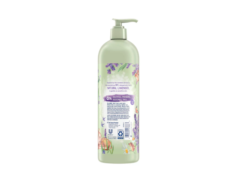 Suave Kids-In-1 Shampoo Conditioner & Body Wash, Lavender, 20 fl oz