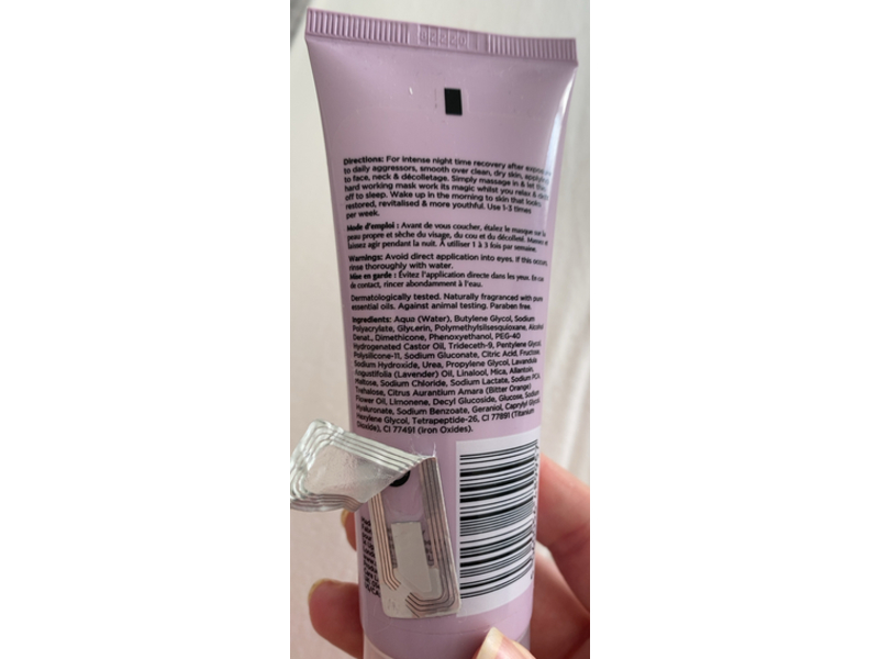 Sanctuary Spa Beauty Sleep Recovery Mask, 2.53 fl oz/75 mL