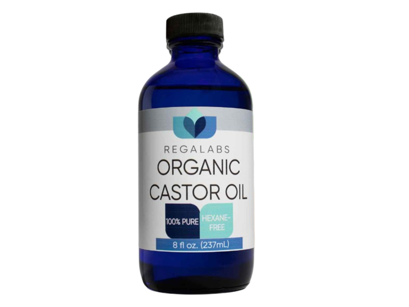 Regalabs Organic Castor Oil, 8 fl oz/237 mL