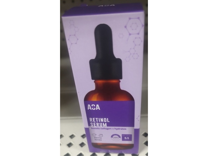 AOA Skin Retinol Serum, Collagen + Hydrates, 1 fl oz/30 mL