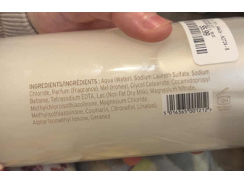 The Scottish Fine Soaps Au Lait Cream Hand Wash, Milk & Honey, 17.5 fl oz/500 mL