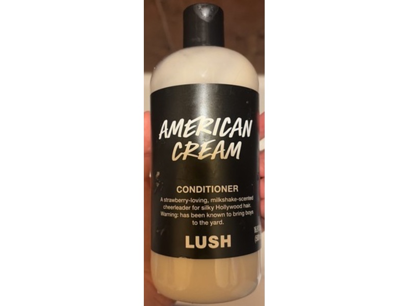 Lush Conditioner, American Cream, 16.9 fl oz/500 mL