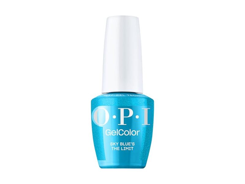 O.P.I Gel Color Gel Nail Polish, Sky Blue's The Limit, 0.5 oz