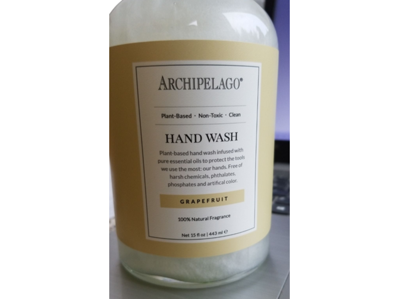 Archipelago Hand Wash, Grapefruit, 15 fl oz/443 mL