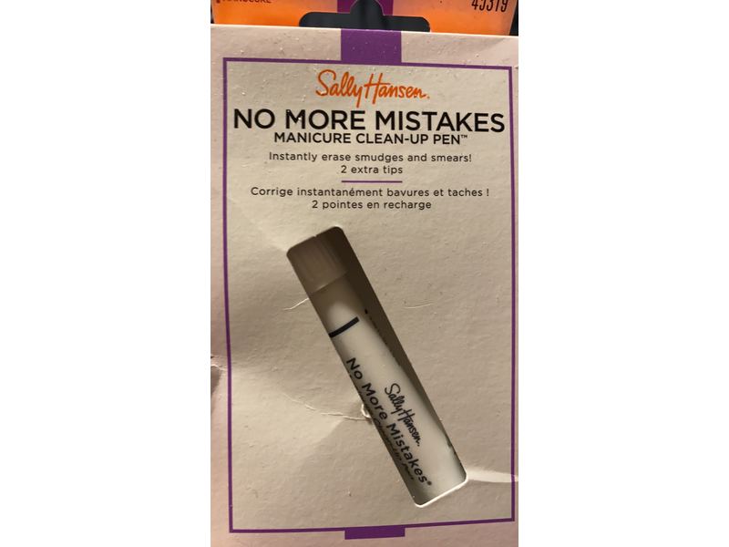 Sally Hansen No More Mistakes Manicure Clean-Up Pen, 0.05 fl oz