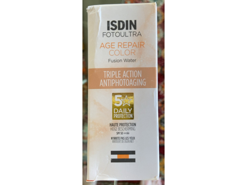Isdin Foto Ultra Age Repair Color, Fusion Water, SPF 50 50 mL