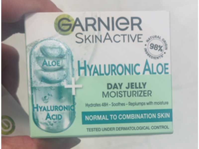 Garnier Day Jelly Moisturizer, Hyaluronic Aloe, 50 mL