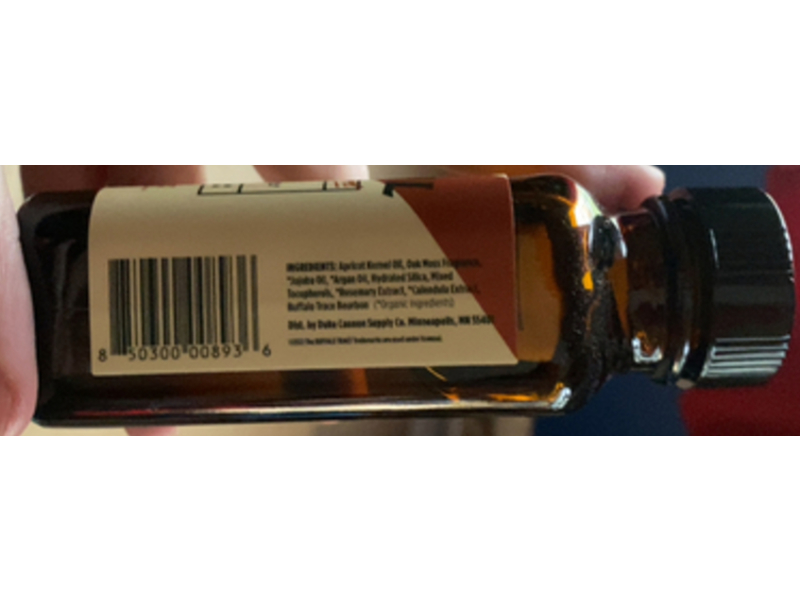 Duke Cannon Supply Co., Big Bourbon Beard Oil, Oak Barrel, 3 oz