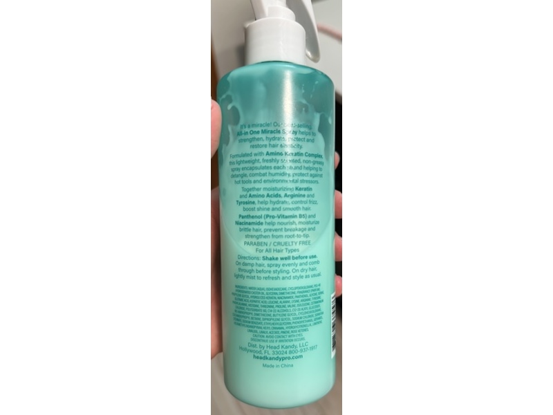 Head Kandy Third Wheel All-In-One Miracle Spray, 12 fl oz/354 mL