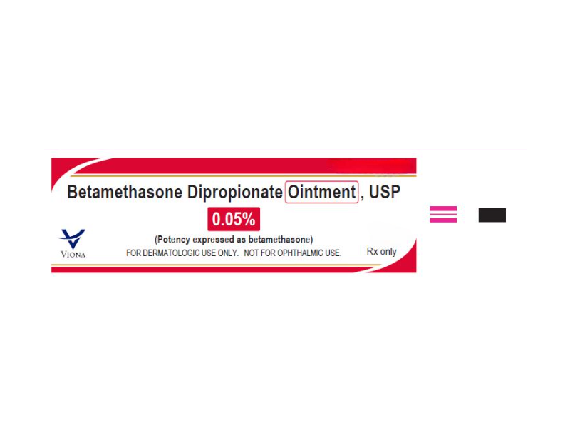 Betamethasone Dipropionate Ointment, USP, 0.05%, 45 g, Viona (RX)