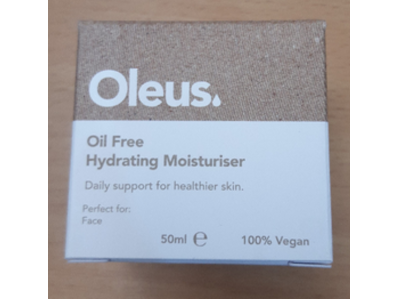 Oleus Hydrating Moisturiser, Oil Free, 50 mL
