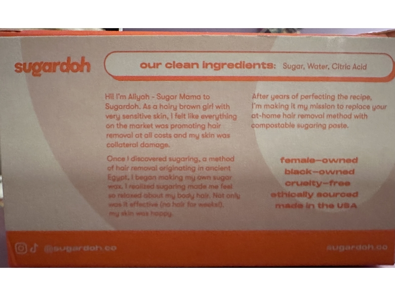 Sugardoh Pits-To-Pubes Sugaring Kit, 1 Jar