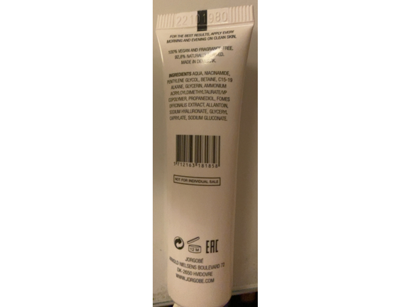 Jorgobe Niacinamide Serum, 0.51 oz/15 mL