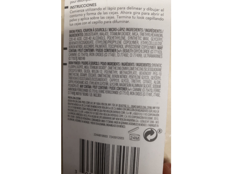 Revlon Colorstay Brow Creator Micro Tip Pencil & Powder, Dark Brown, 0.23 oz