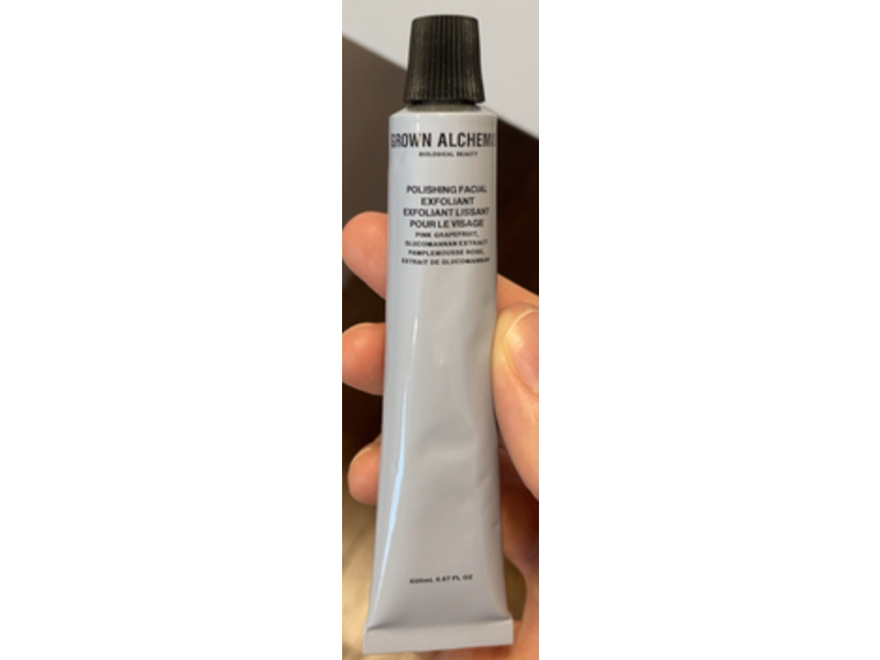 Grown Alchemist Polishing Facial Exfoliant, Pink Grapefruit, 0.67 fl oz/20 mL