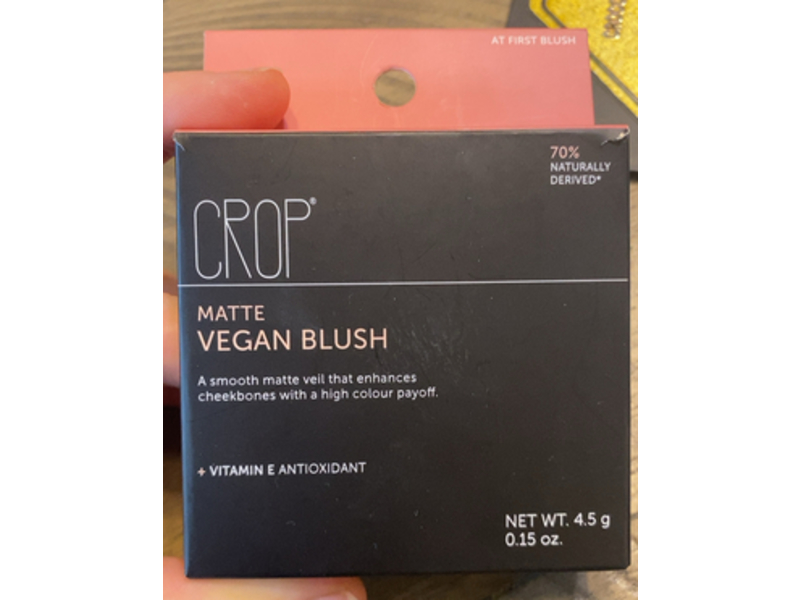Crop Matte Blush, At First Blush, 0.15 oz/4.5 g