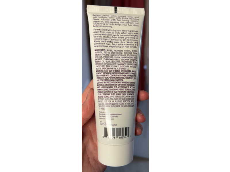 Madison Reed Color Reviving Gloss, Espresso, 4 fl oz/118 mL