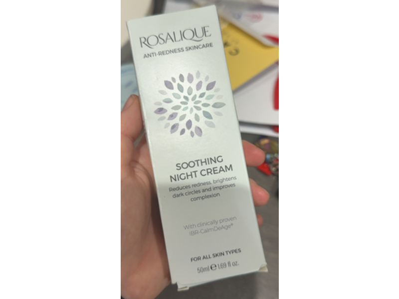 Rosalique Soothing Night Cream, 1.69 fl oz/50 mL